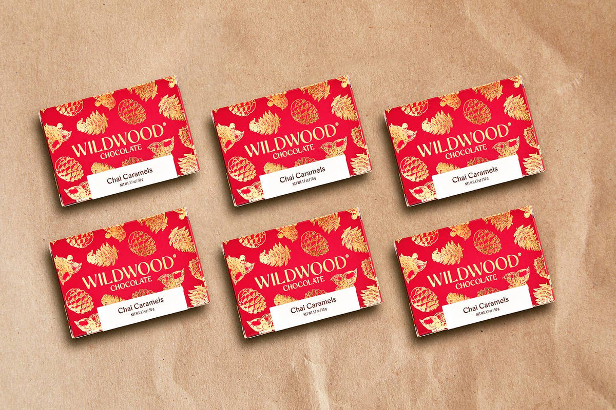 Wildwood Chocolate - Chai Caramel - Small Box Case
