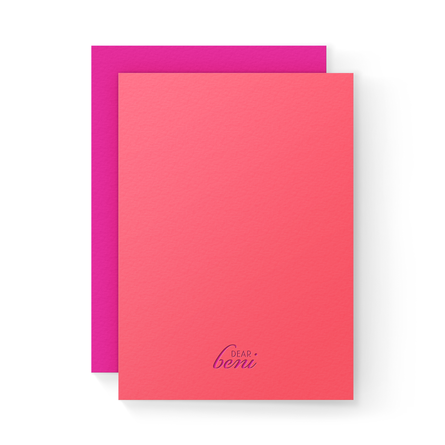 Dear Beni - Congrats Layered Card