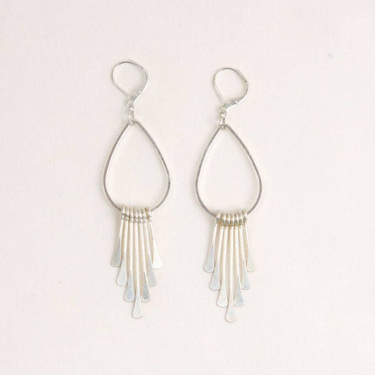 Altiplano - Paddle Pin Fringe Earring: Gold