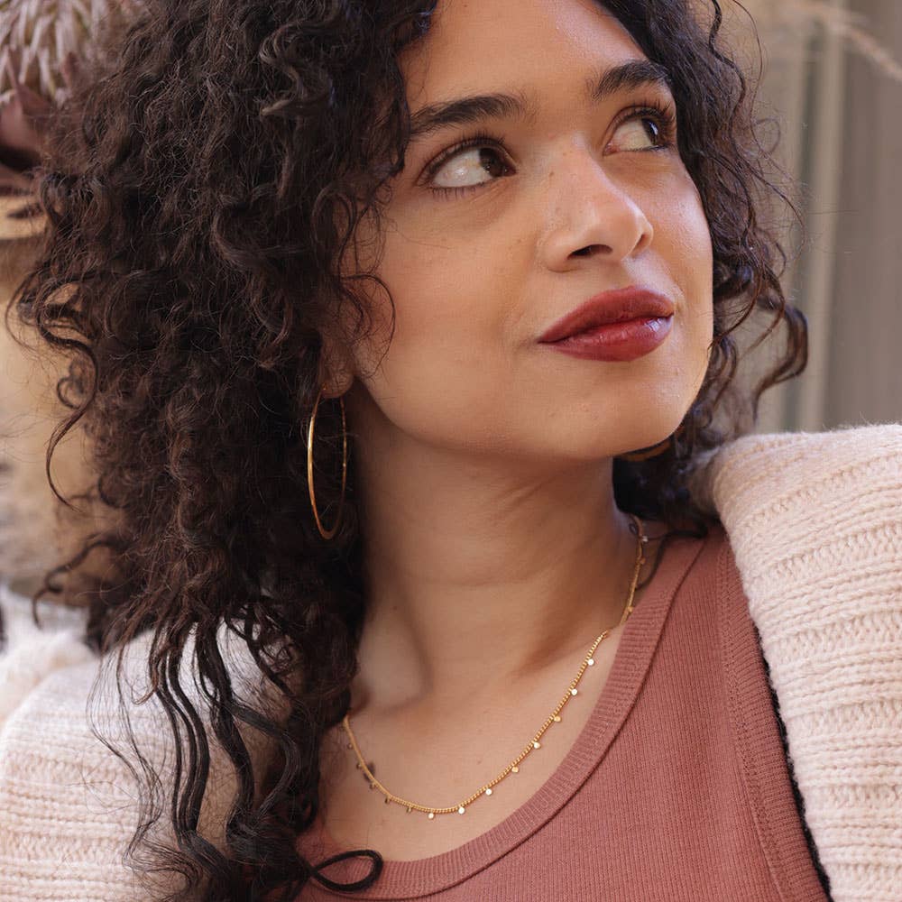 Amano Studio - Tiny Dot Necklace: Gold