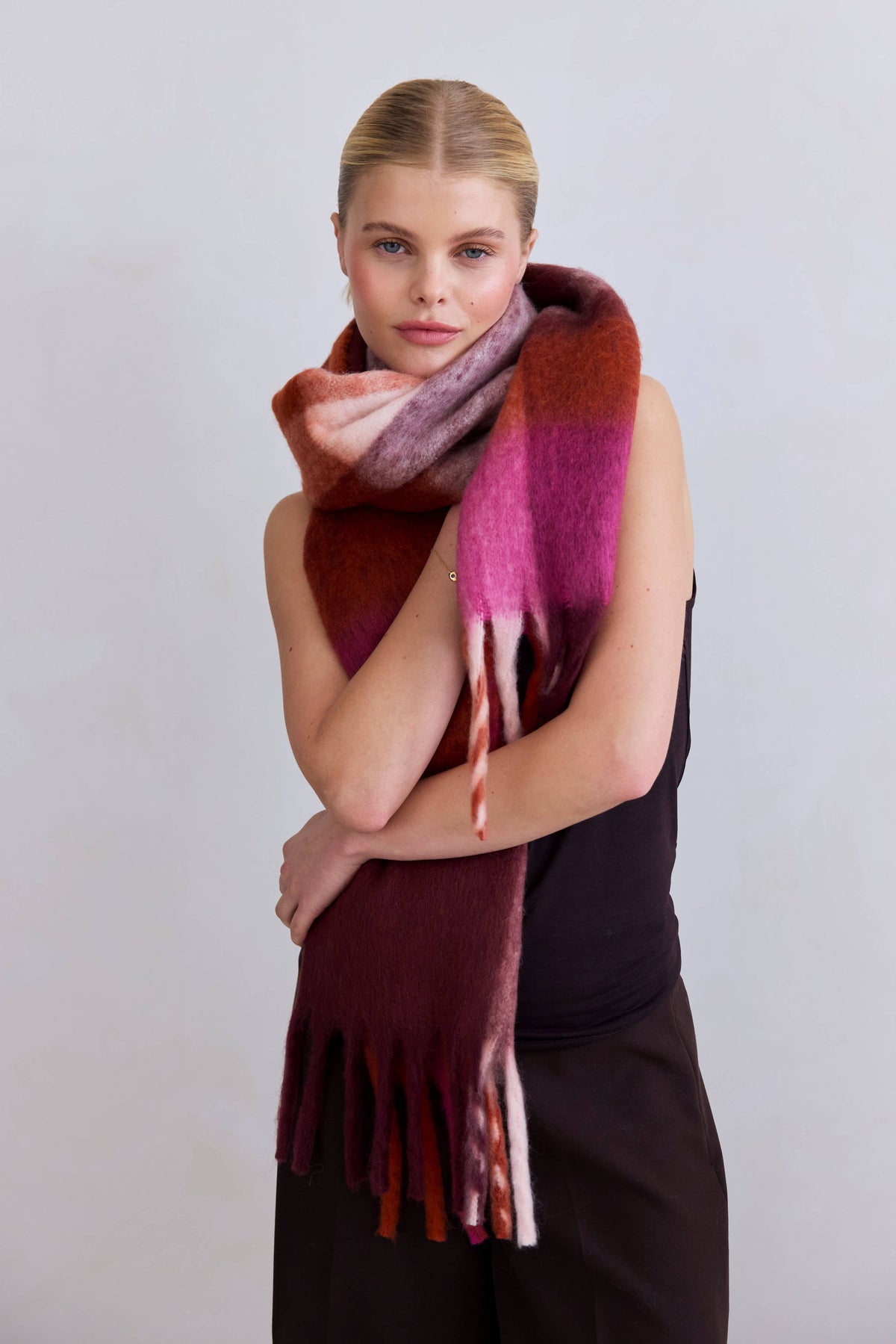 Arctic Fox & Co. - North America - The Stockholm Scarf - 100% Recycled - Autumnal Falls - FW26