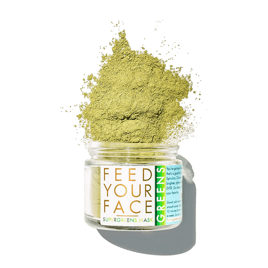 SUPERGREENS  face mask