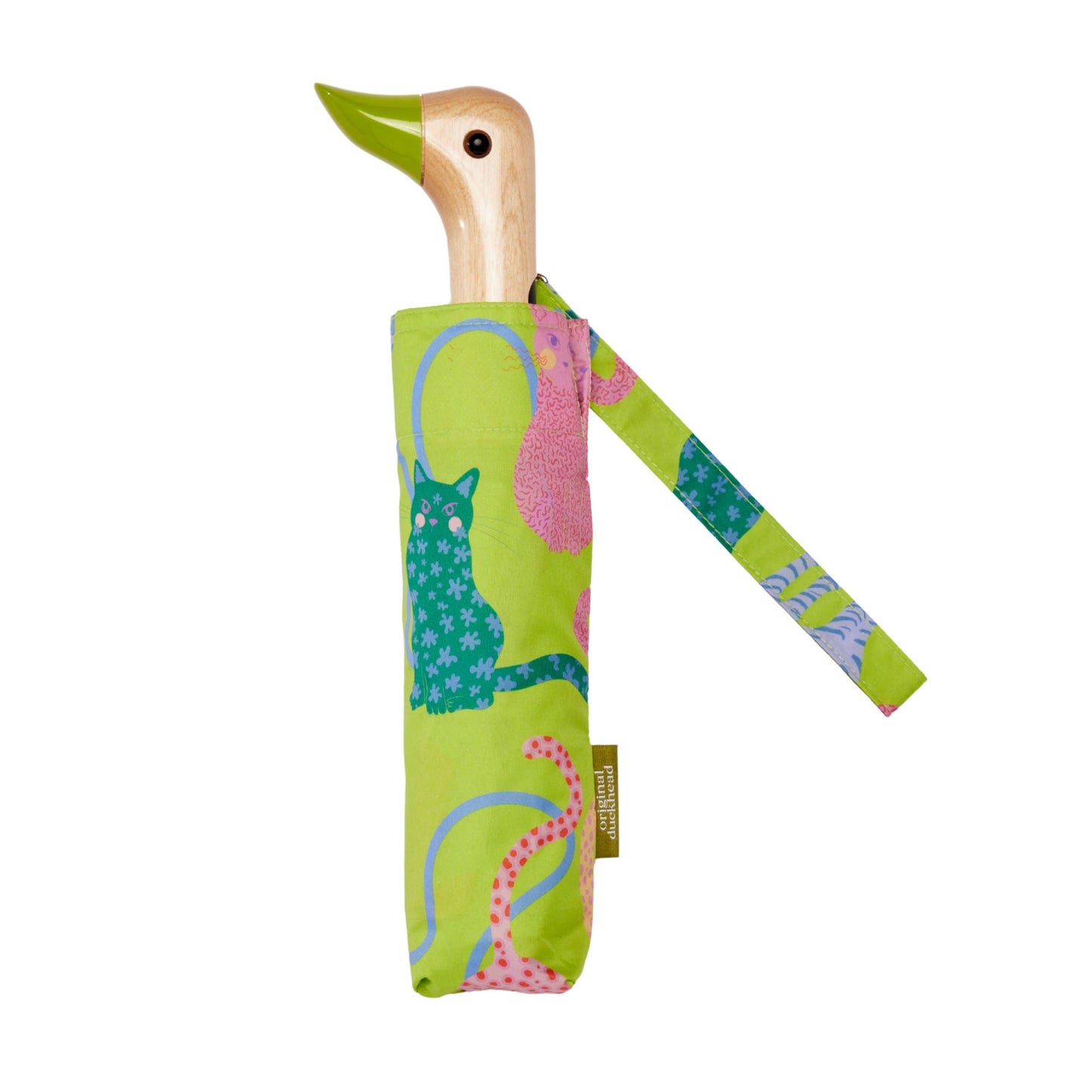 Multipack - Fuchsia/Lime/Ice Arty Cats Duck Umbrellas