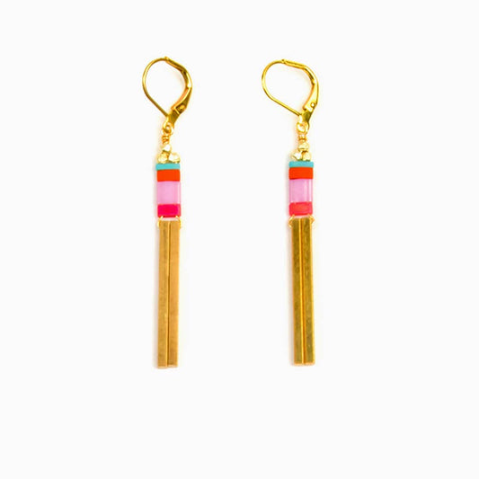 Altiplano - Miyuke Stick Earrings: Southwest