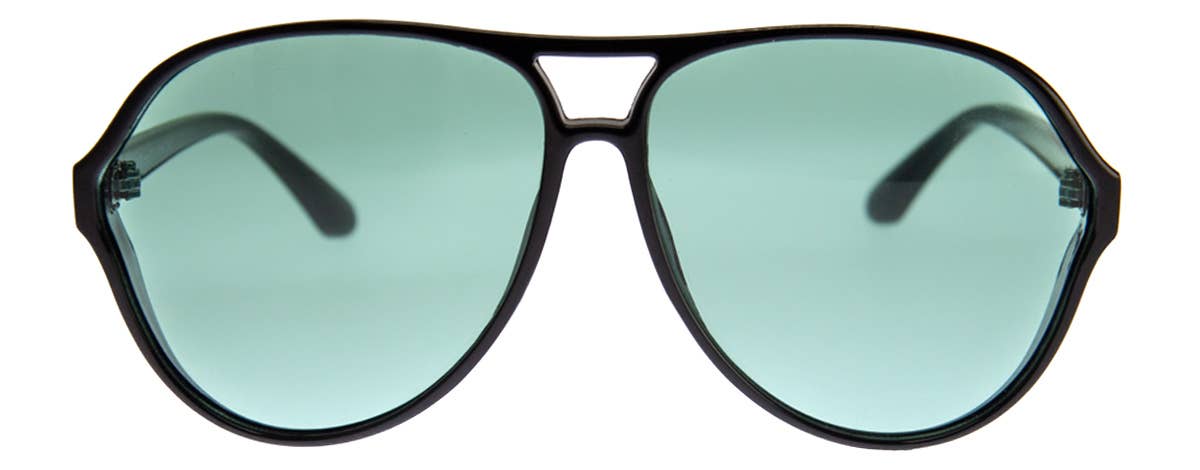 A.J. Morgan - Captain Nemo - Sunglasses: Black/Green