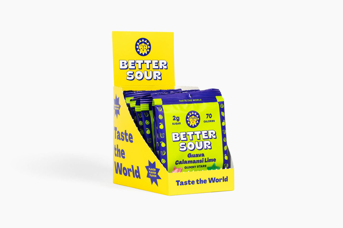 Better Sour - Better Sour | Guava Calamansi Lime Gummy Stars 1.8oz