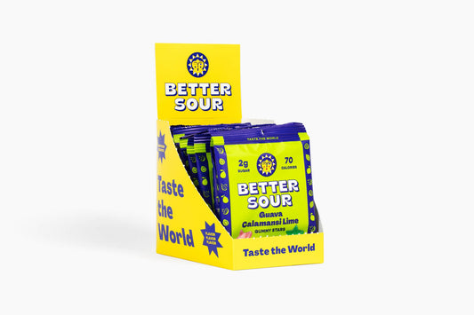 Better Sour - Better Sour | Guava Calamansi Lime Gummy Stars 1.8oz