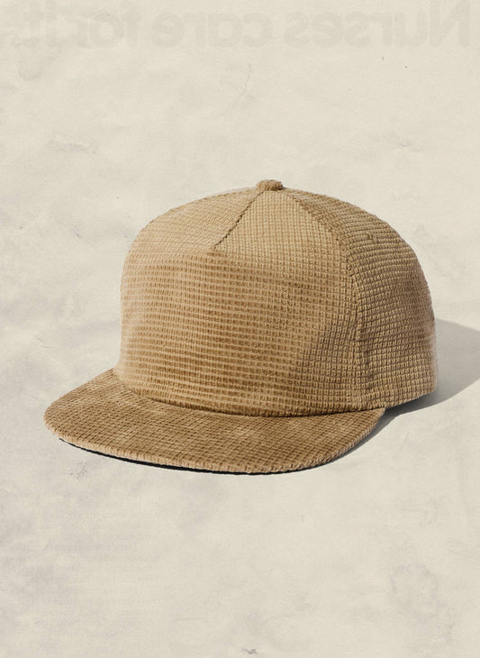 Waffle Corduroy Field Trip Snapback Hat: Beach