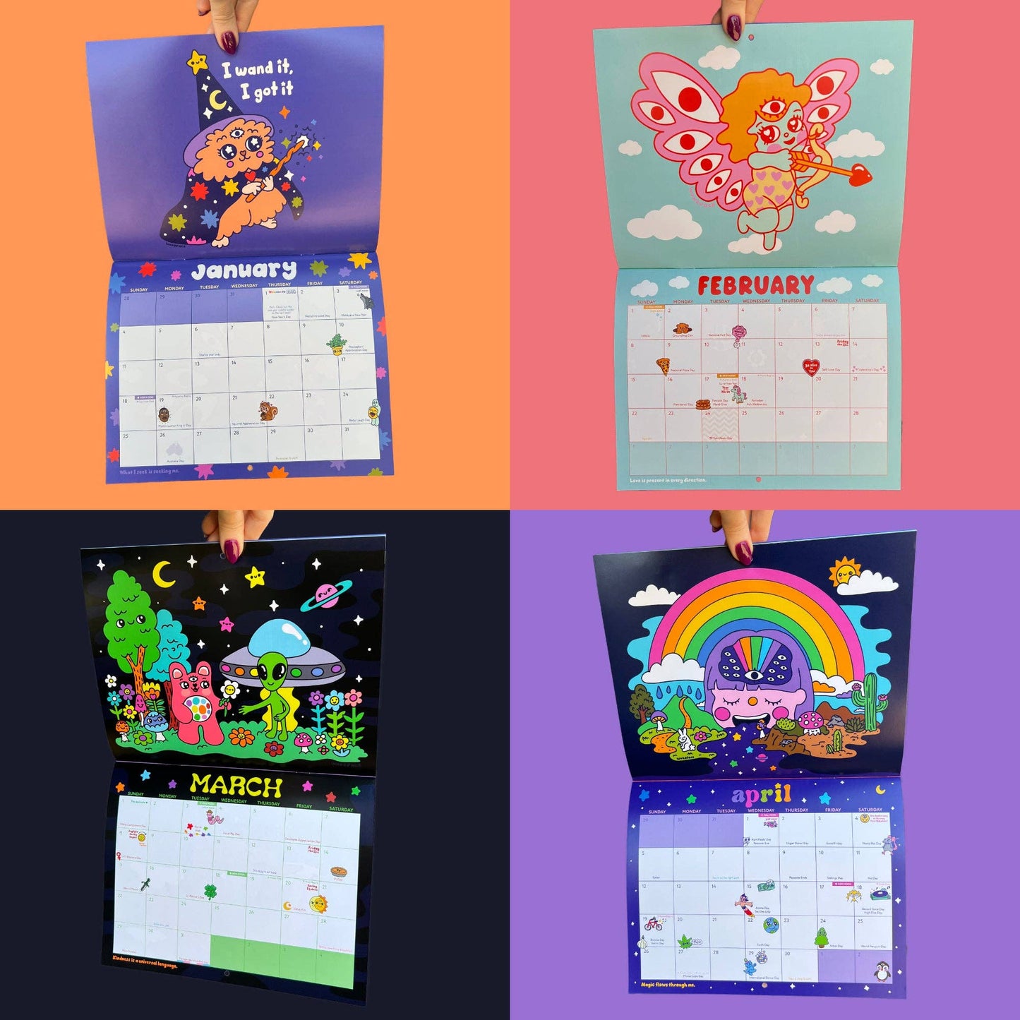 Wokeface 2026 Calendar