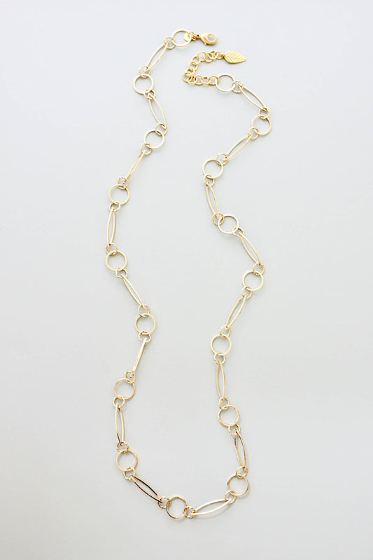 David Aubrey Jewelry - DOR131 Gold Chain Necklace