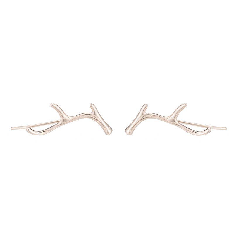 Padgett Hoke - Antler Ear Climbers: Silver