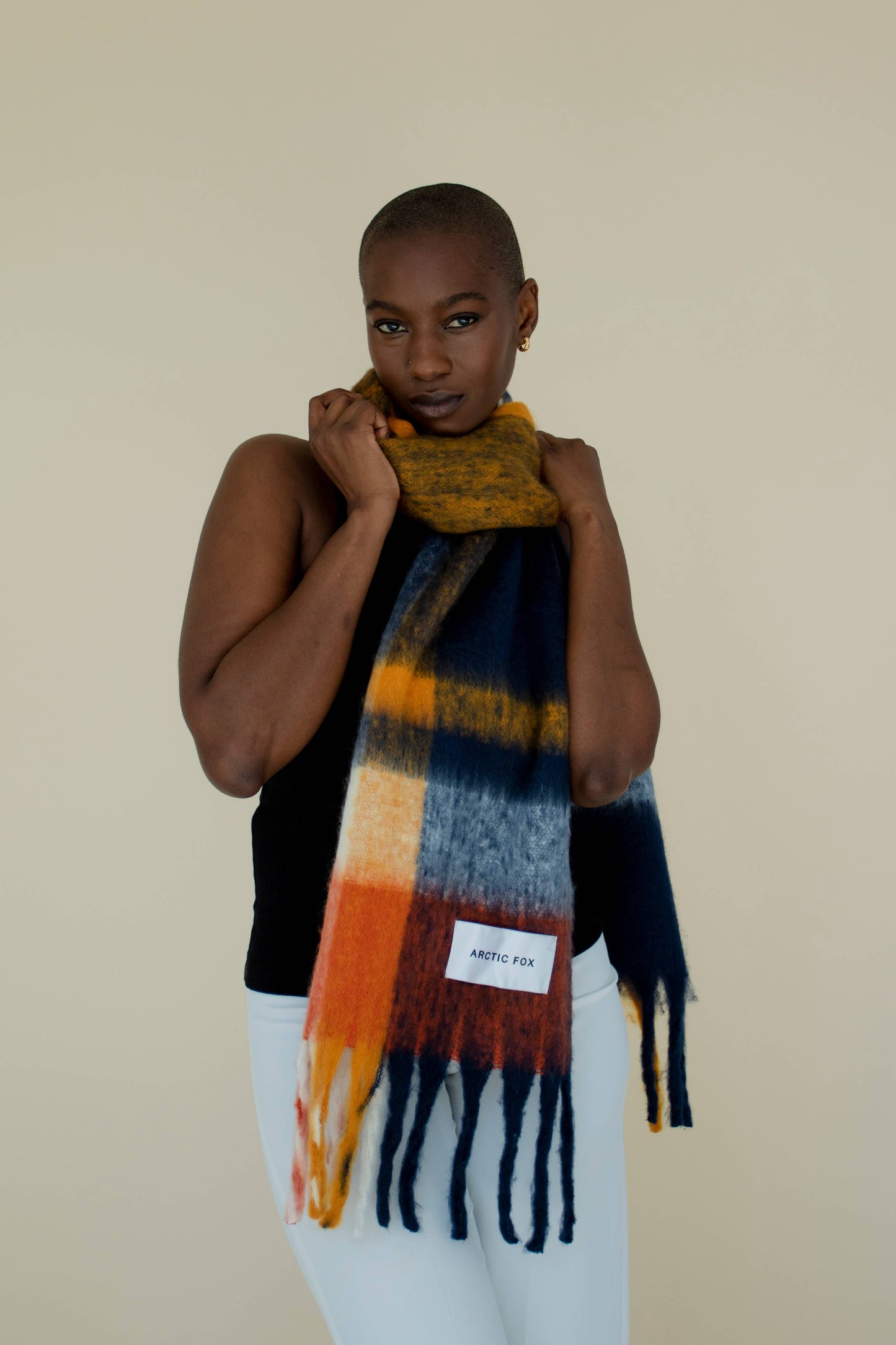 The Stockholm Scarf - 100% Recycled - Midnight Summer - FW25