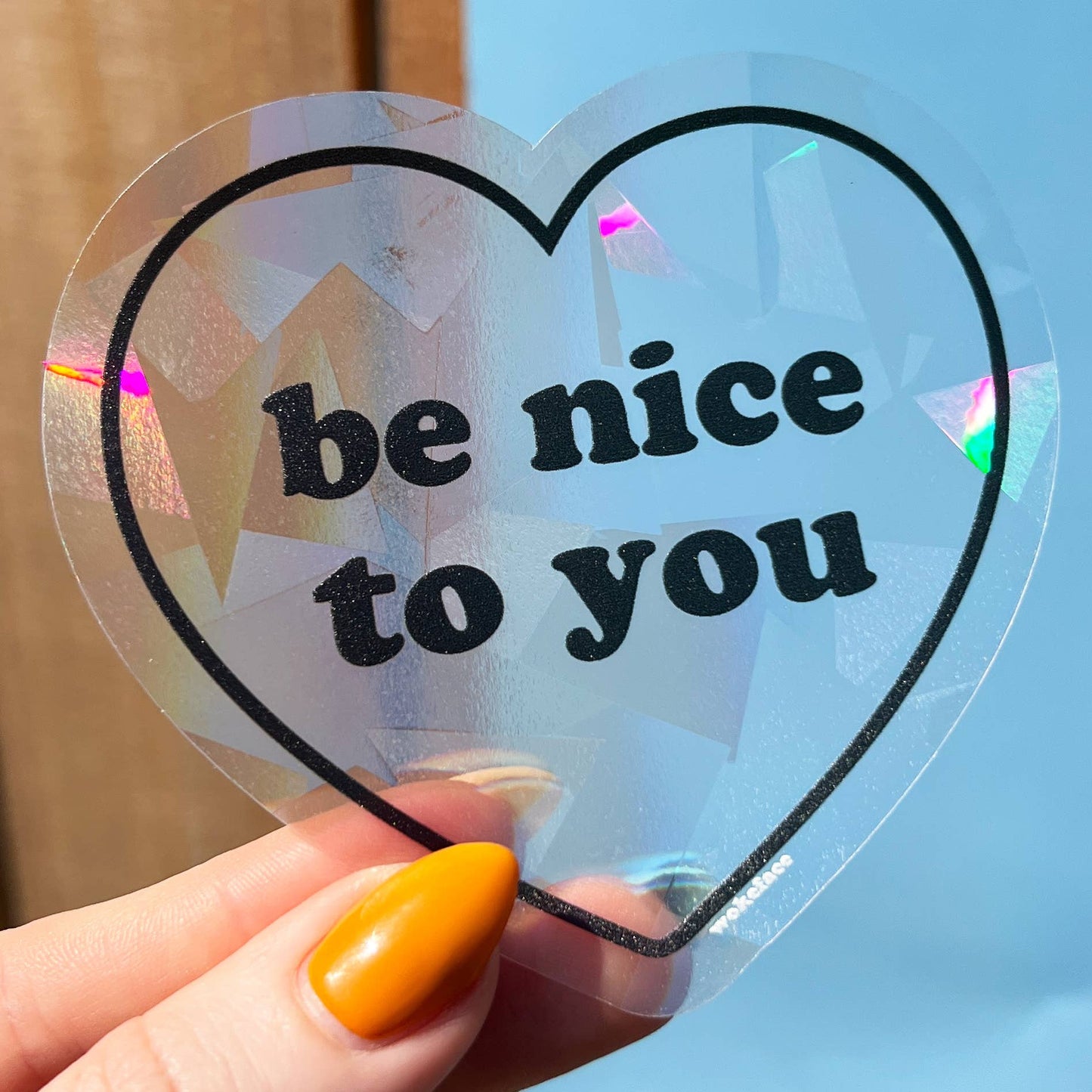 Suncatcher - Be Nice to You Heart