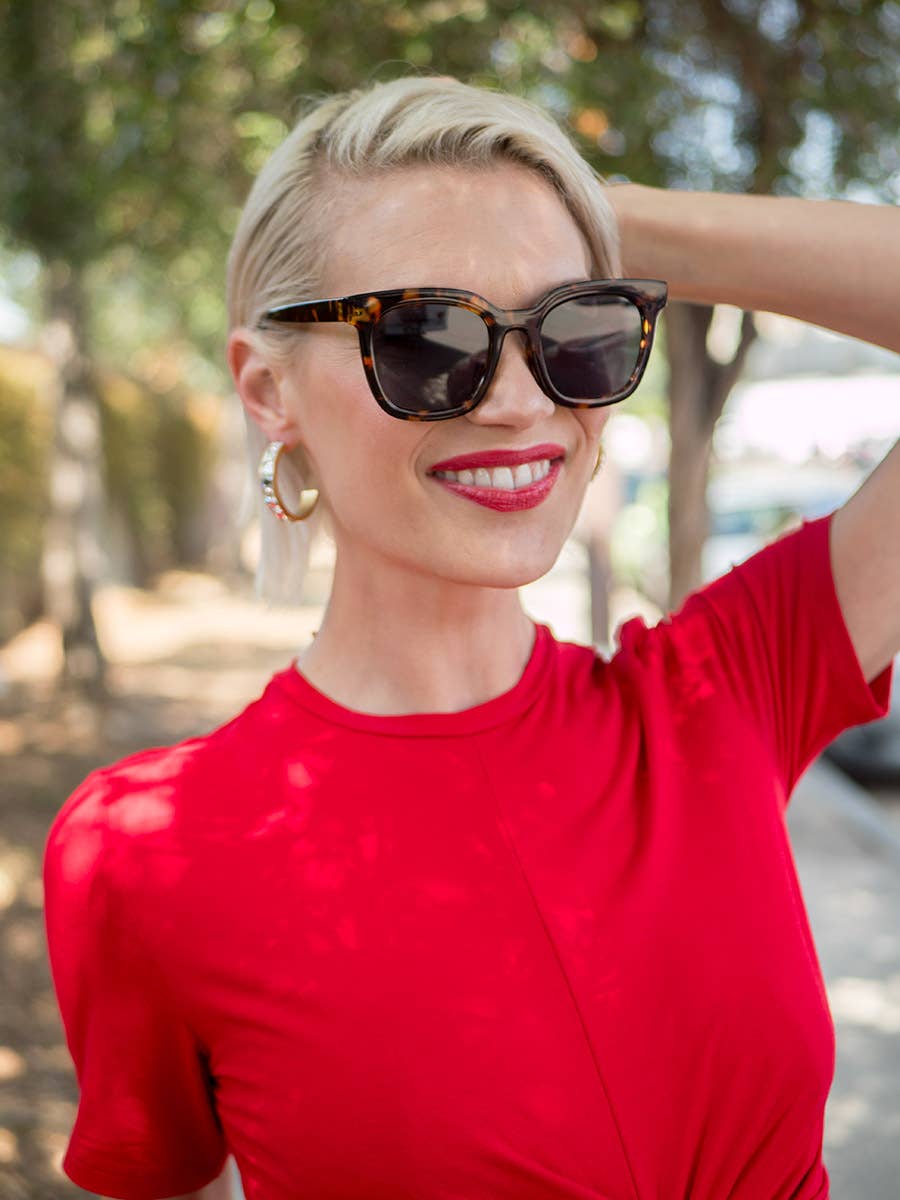 Line Up - Sunglasses: Tortoise
