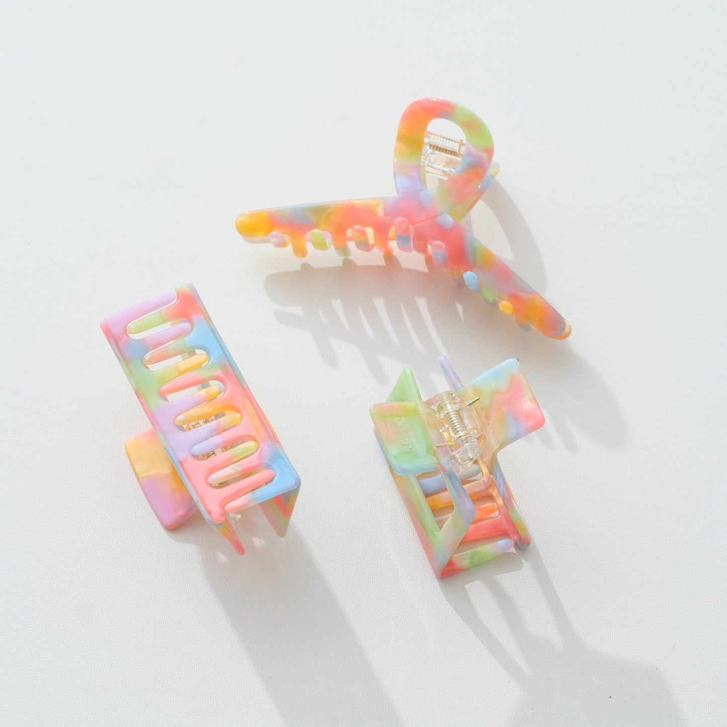 Adorro - Rainbow Paradise S/M - Assorted Claw Clips: Assorted
