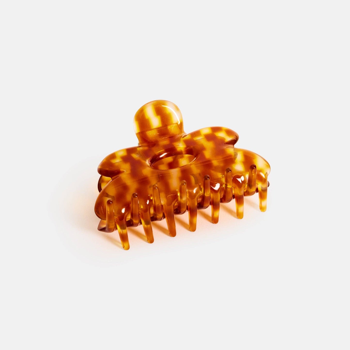 CHUNKS - Flower Claw in Honey Check