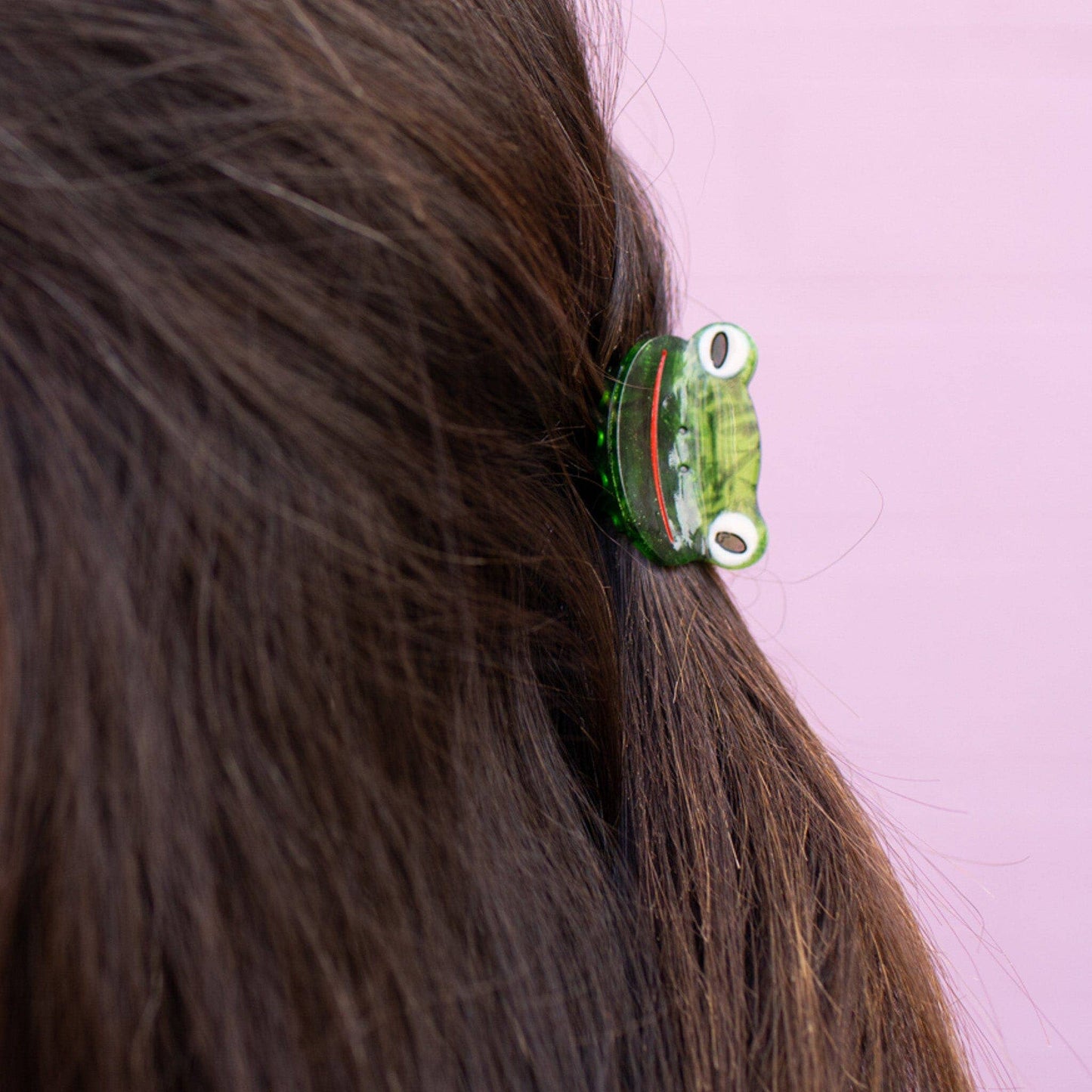 Jenny Lemons - Mini Green Froggy Hair Claw Clip