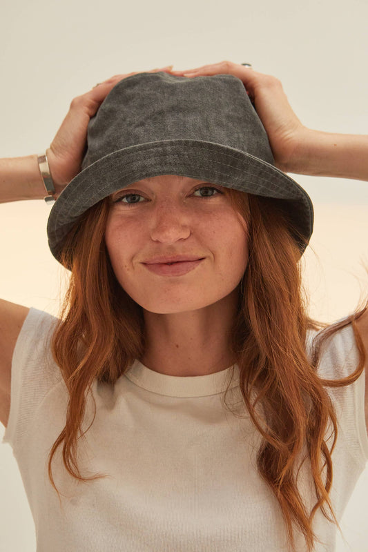 Vintage Washed Bucket Hat (+4 colors): Scout