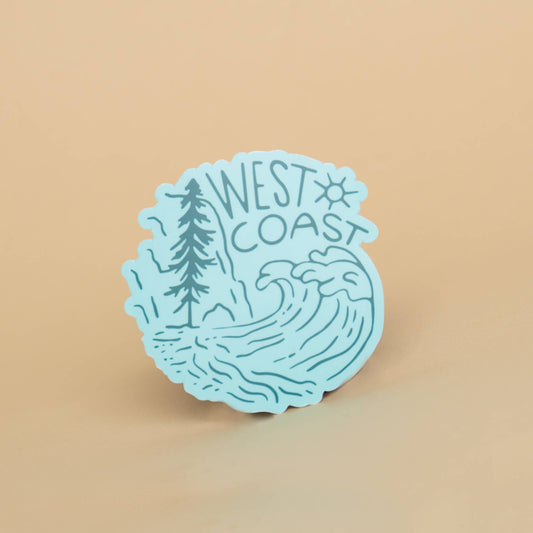 Tender Loving Empire - West Coast Wave Sticker