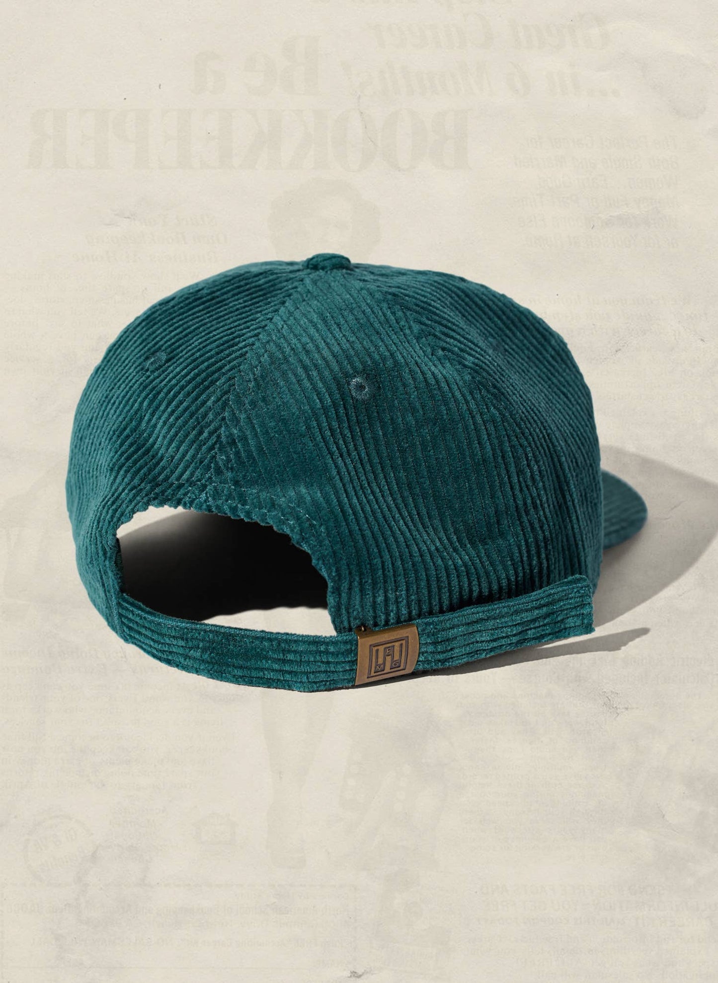 Corduroy 5 Panel Field Trip Hat (+13 colors): Moonstone