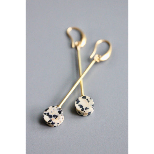 David Aubrey Jewelry - HYLE53 Dalmatian earrings