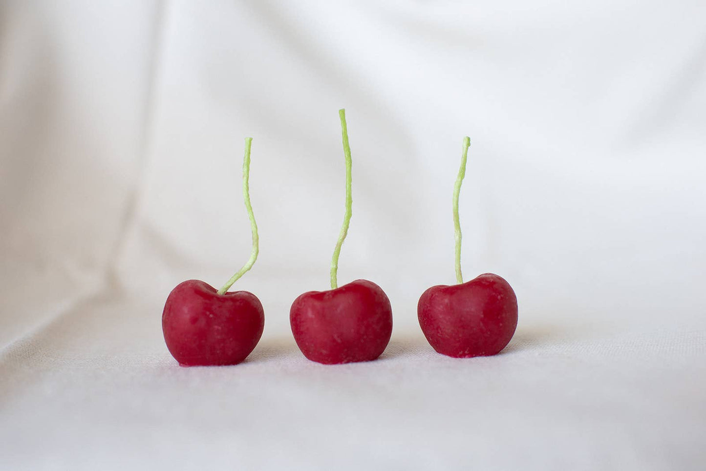 Happy Organics - Cherry Beeswax Birthday Candles: 10