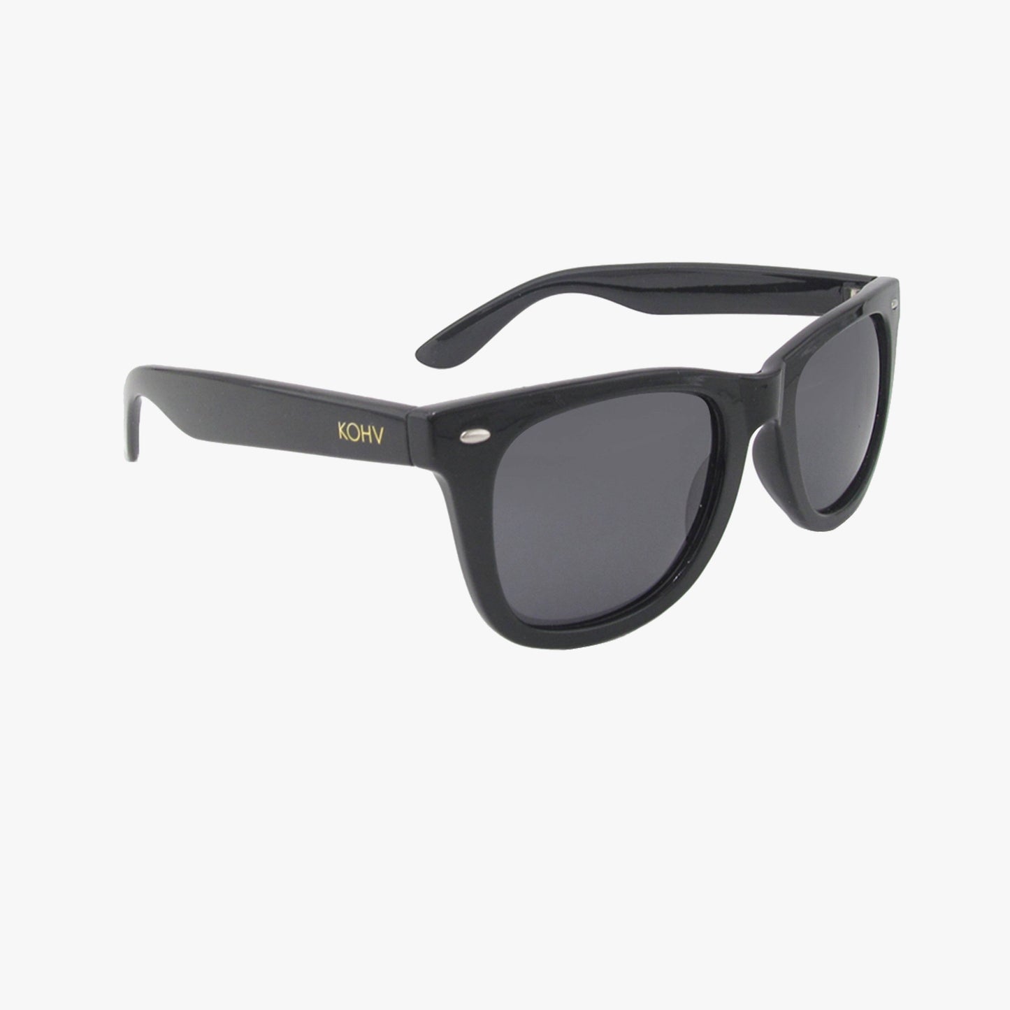 Kohv Eyewear - DRIFT MIDNIGHT Polarized Square Retro Sunglasses