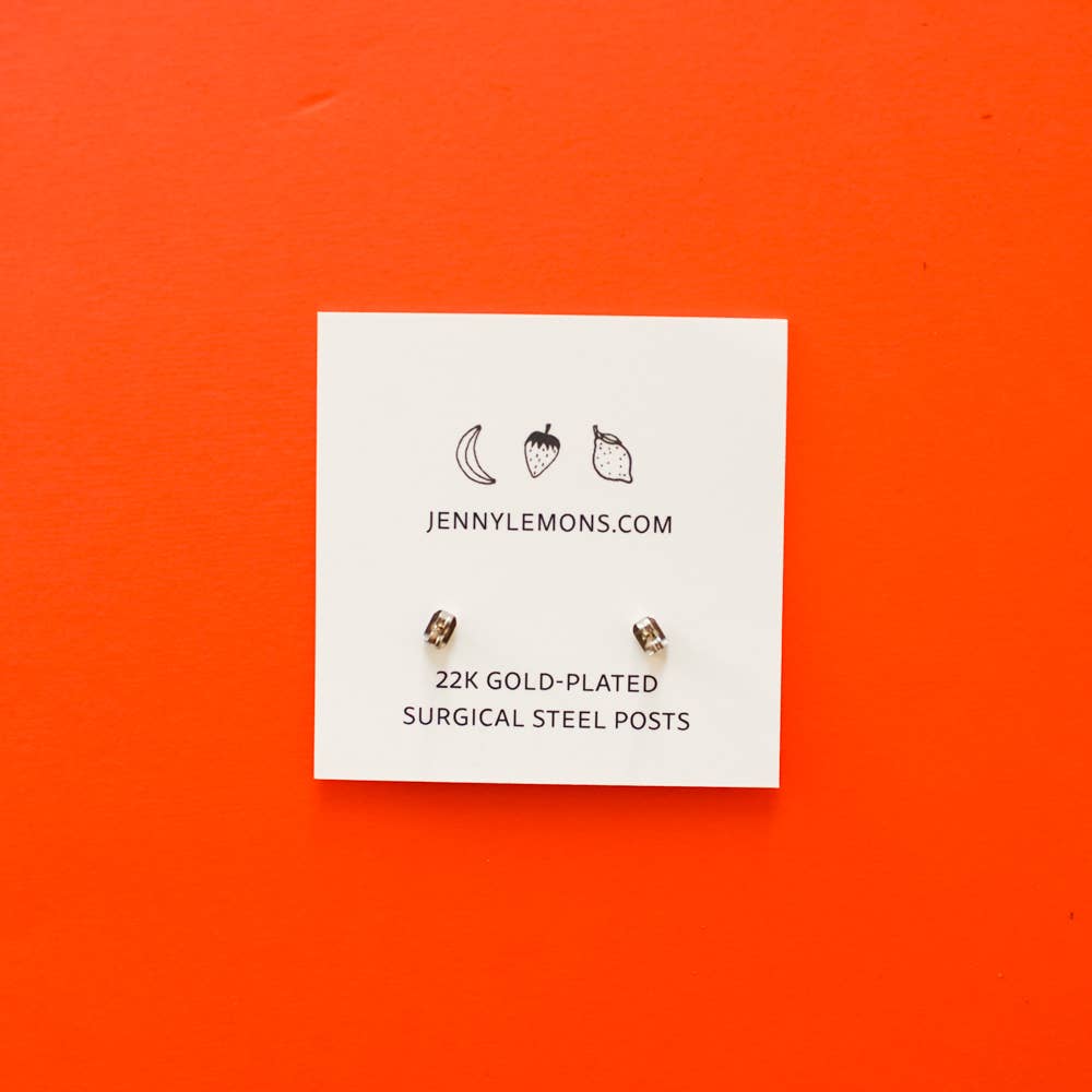 Jenny Lemons - Strawberry Enamel Earrings