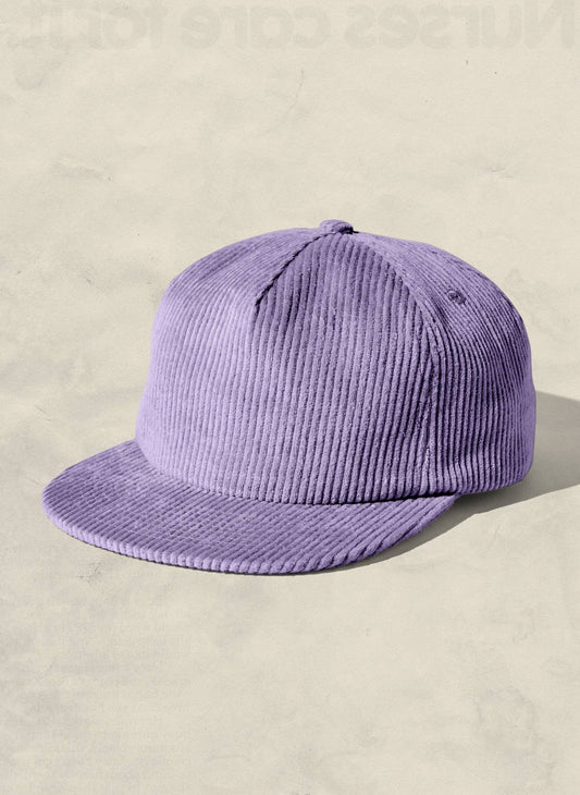 Corduroy 5 Panel Field Trip Hat (+13 colors): Moonstone