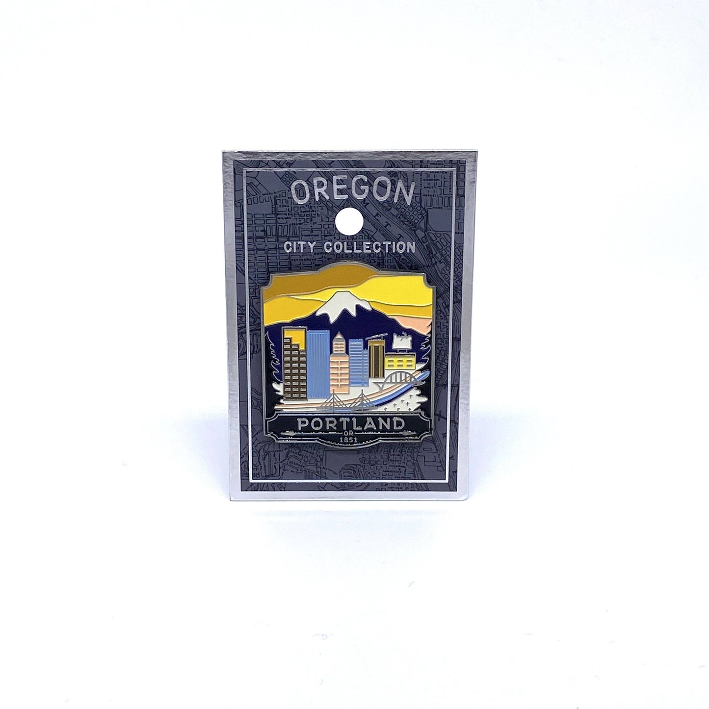 Landmarks Unlimited - Portland - Enamel Magnet