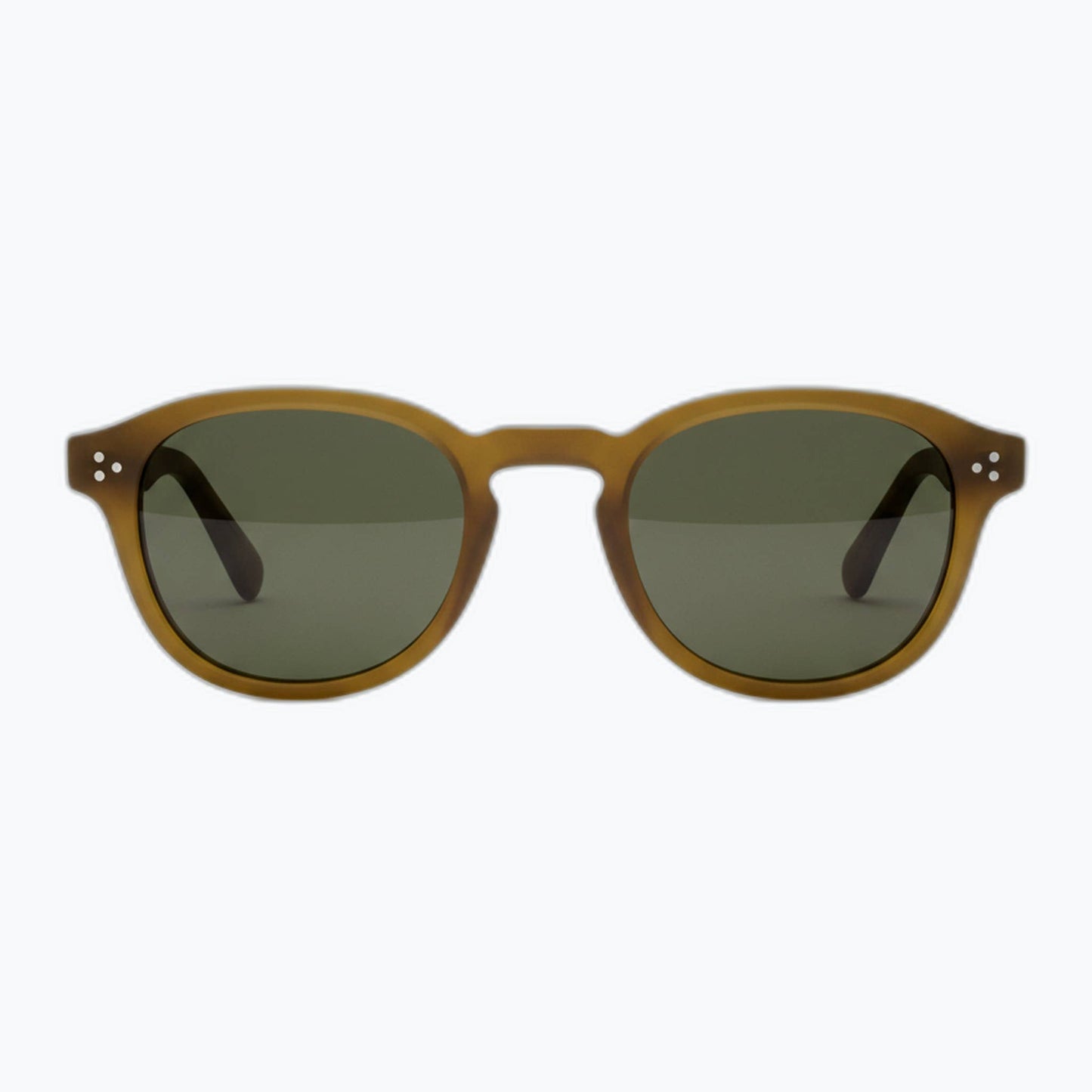 Jaxy Eyewear - Westside by Jaxy - Geometric Polarized Unisex Sunglasses: Olive