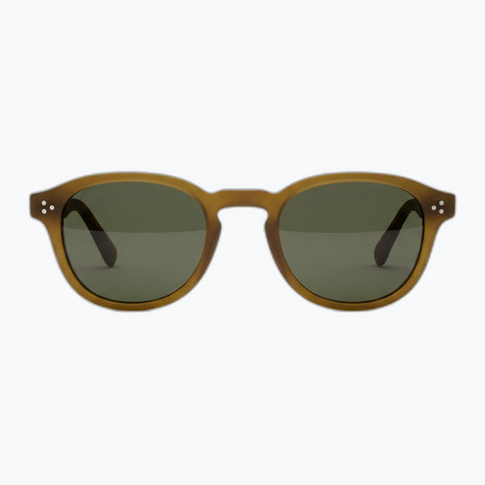 Jaxy Eyewear - Westside by Jaxy - Geometric Polarized Unisex Sunglasses: Olive
