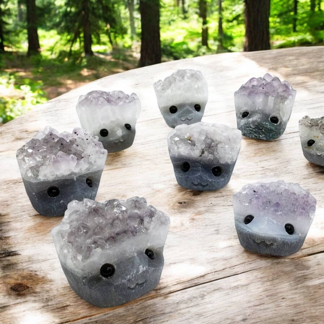 Wax Apothecary - NEW Agate Amethyst Buddy Crystal Cluster Rock Friends 💎✨