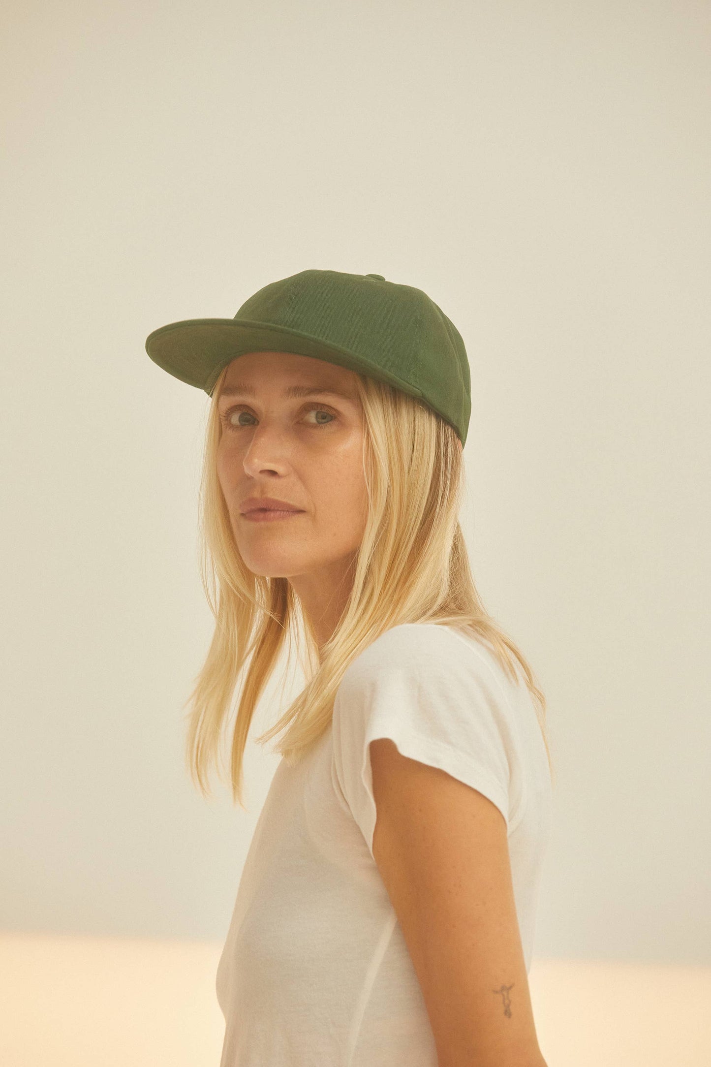 Brushed Cotton Original Field Trip Hat (+9 Colors): Dune / Original - 58cm