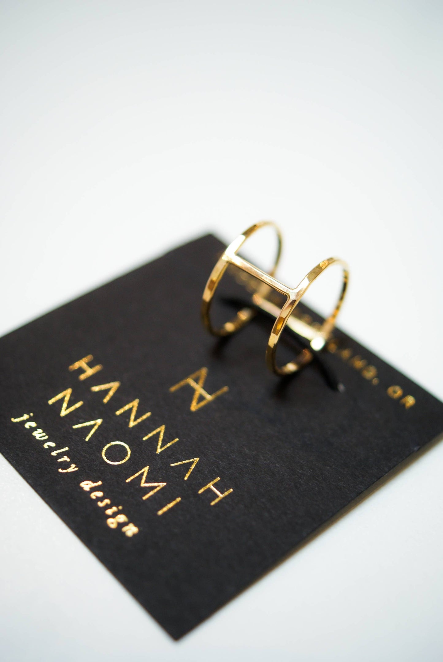 Hannah Naomi - Thick Cage Ring, 14K Gold Fill: Smooth Finish / 6.5 / Small