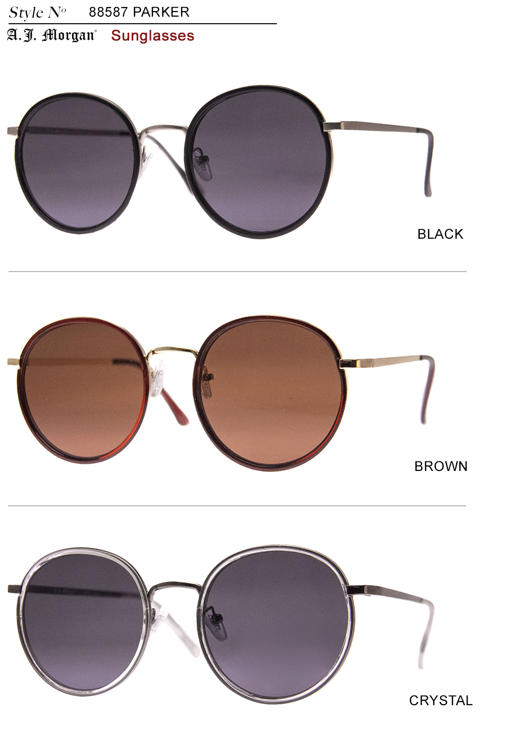 Parker - Sunglasses : Brown