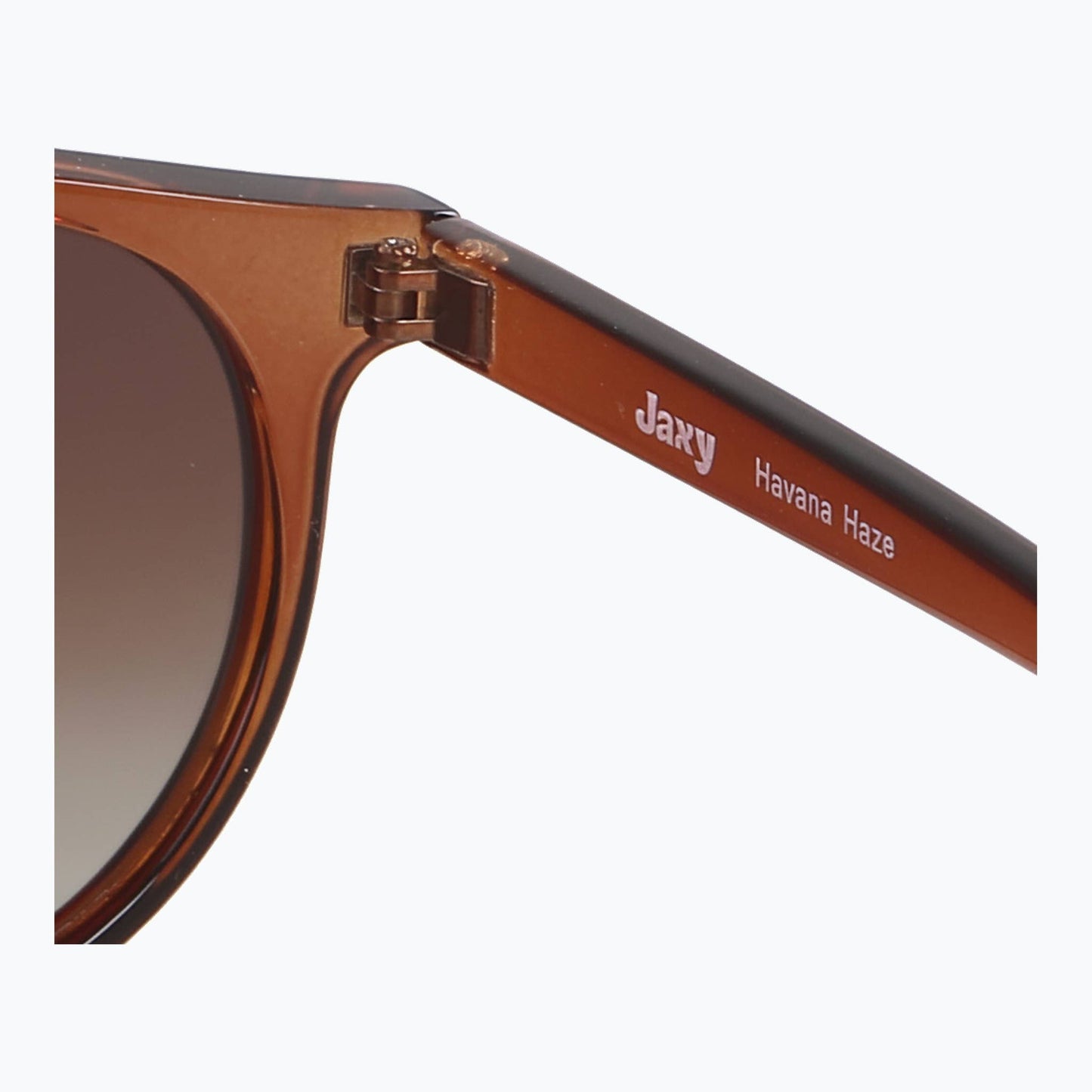 Jaxy Eyewear - Havana Haze - Polarized Round Sunglasses for Women & Men : Brown