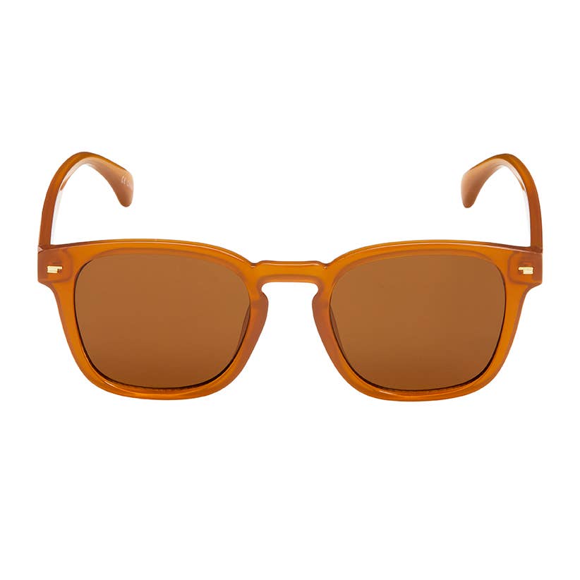 Blue Gem Sunglasses Inc - Iconic Square Sunglasses - 1327 - Heritage