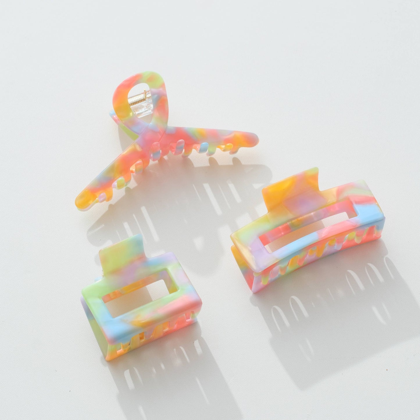 Adorro - Rainbow Paradise S/M - Assorted Claw Clips: Assorted