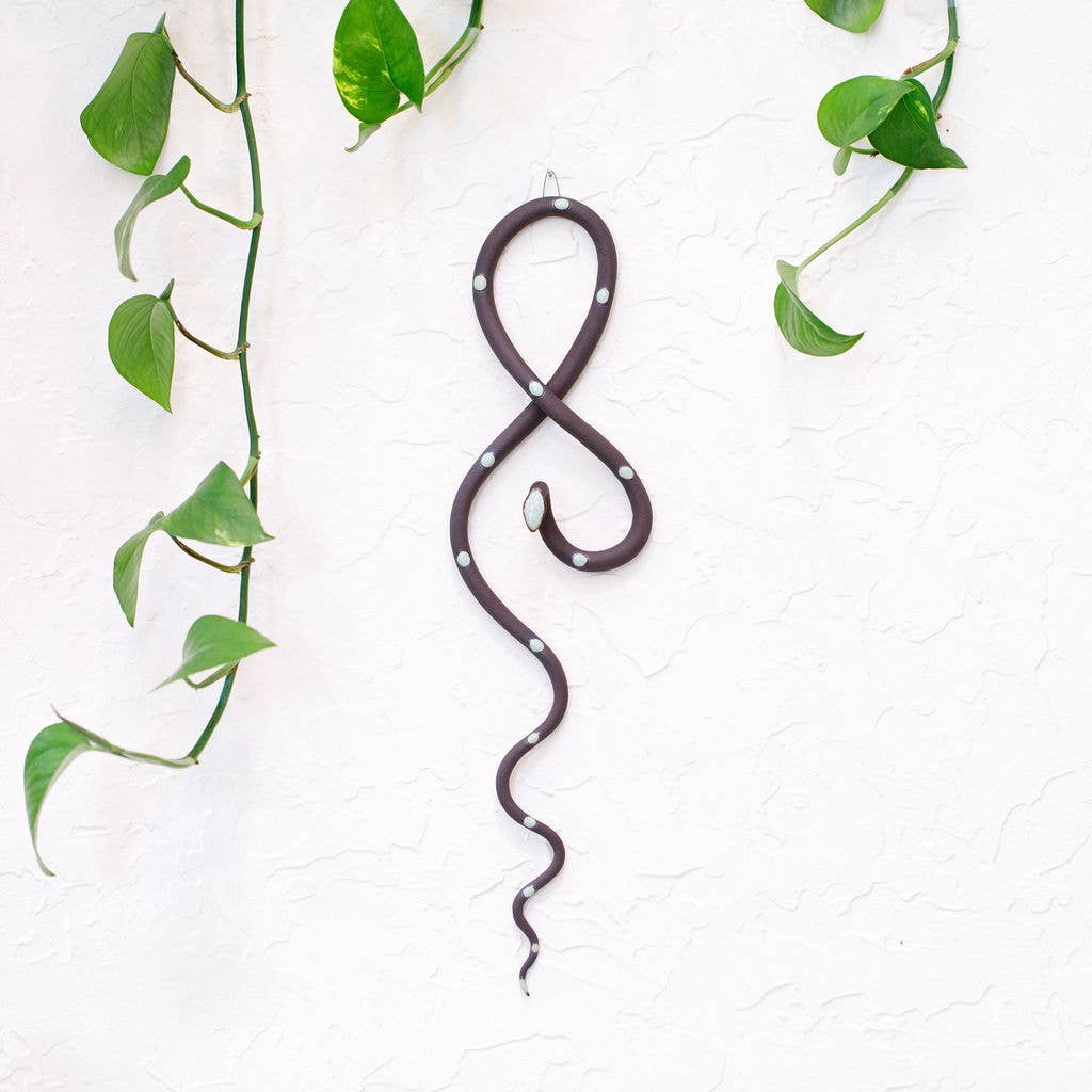 Carter & Rose - Ceramic Wall Snakes: Selma