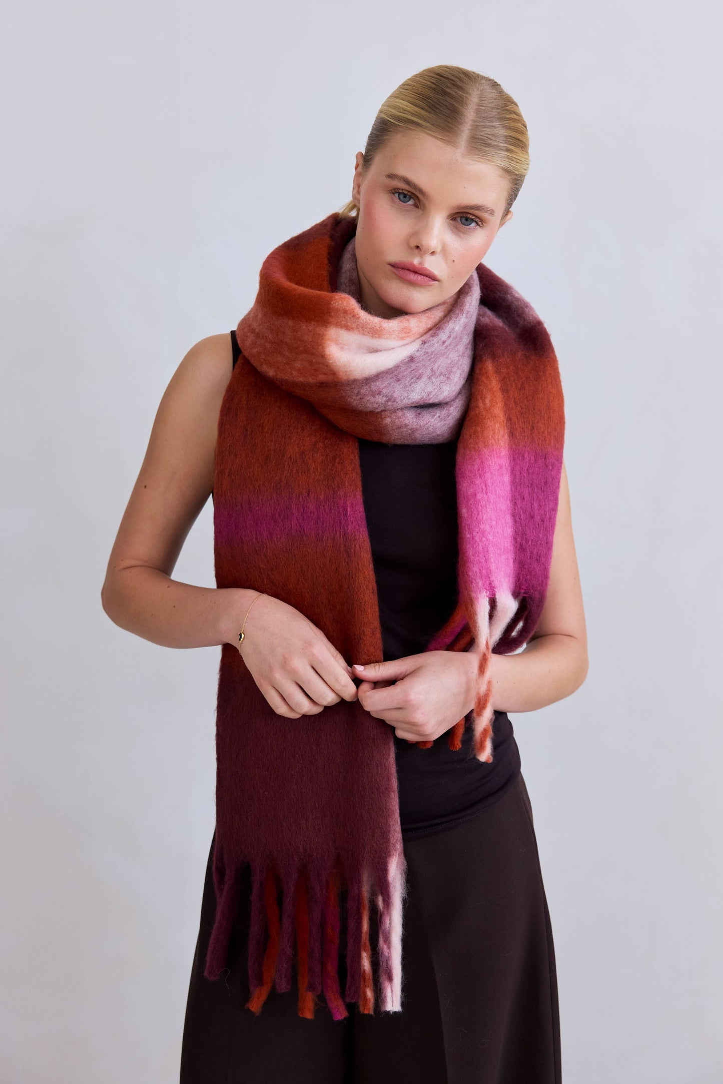 The Stockholm Scarf - 100% Recycled - Autumnal Falls - FW25
