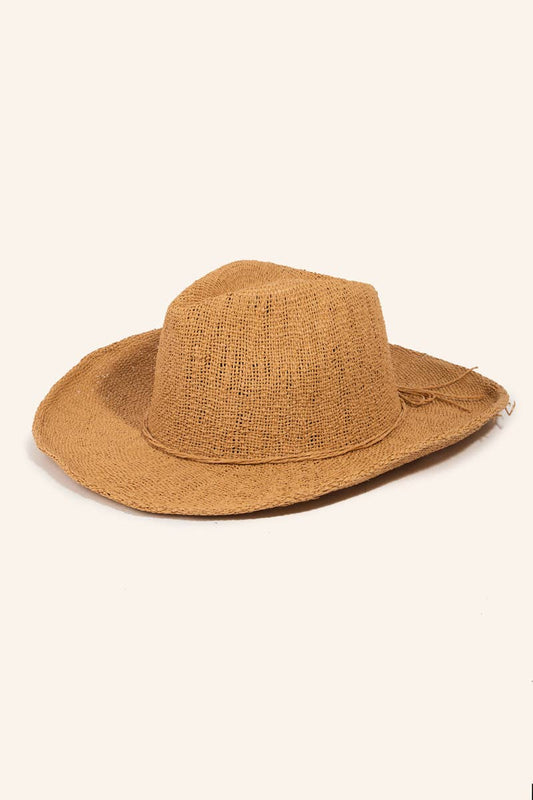 Straw Weave Sun Hat: RU