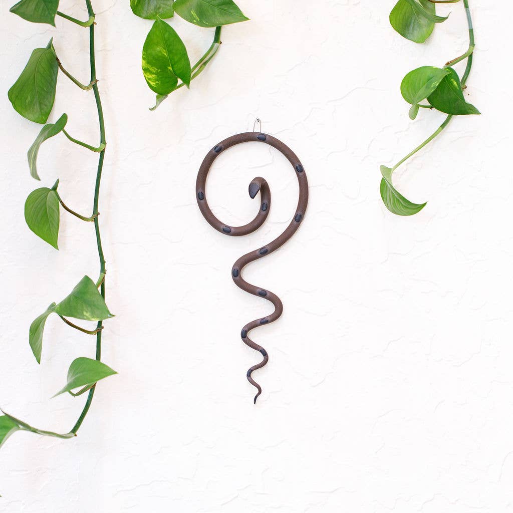 Carter & Rose - Ceramic Wall Snake, Medium: Sammy