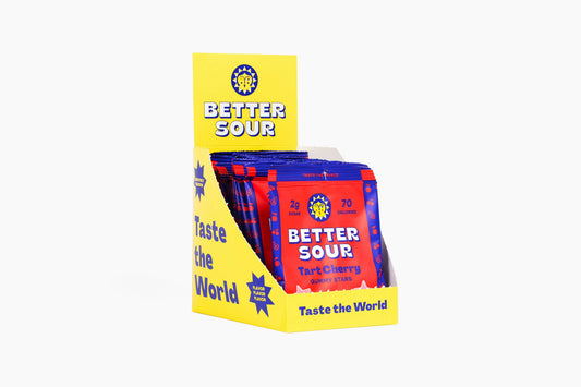 Better Sour - Better Sour | Tart Cherry Gummy Stars, 1.8oz