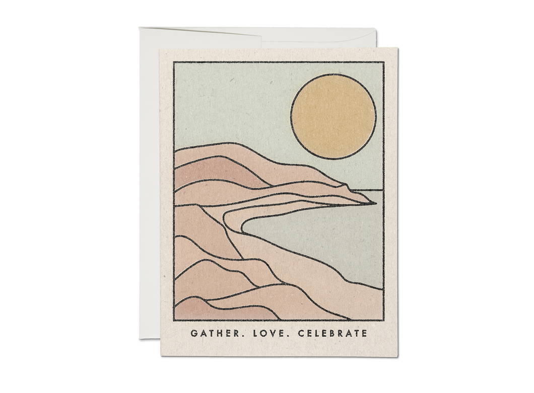 Red Cap Cards - Gather Coastline - Boxed Card Set