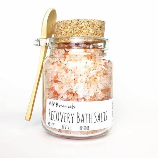 Wild Botanicals - Recovery - 10oz Bath Salts Cork Jar