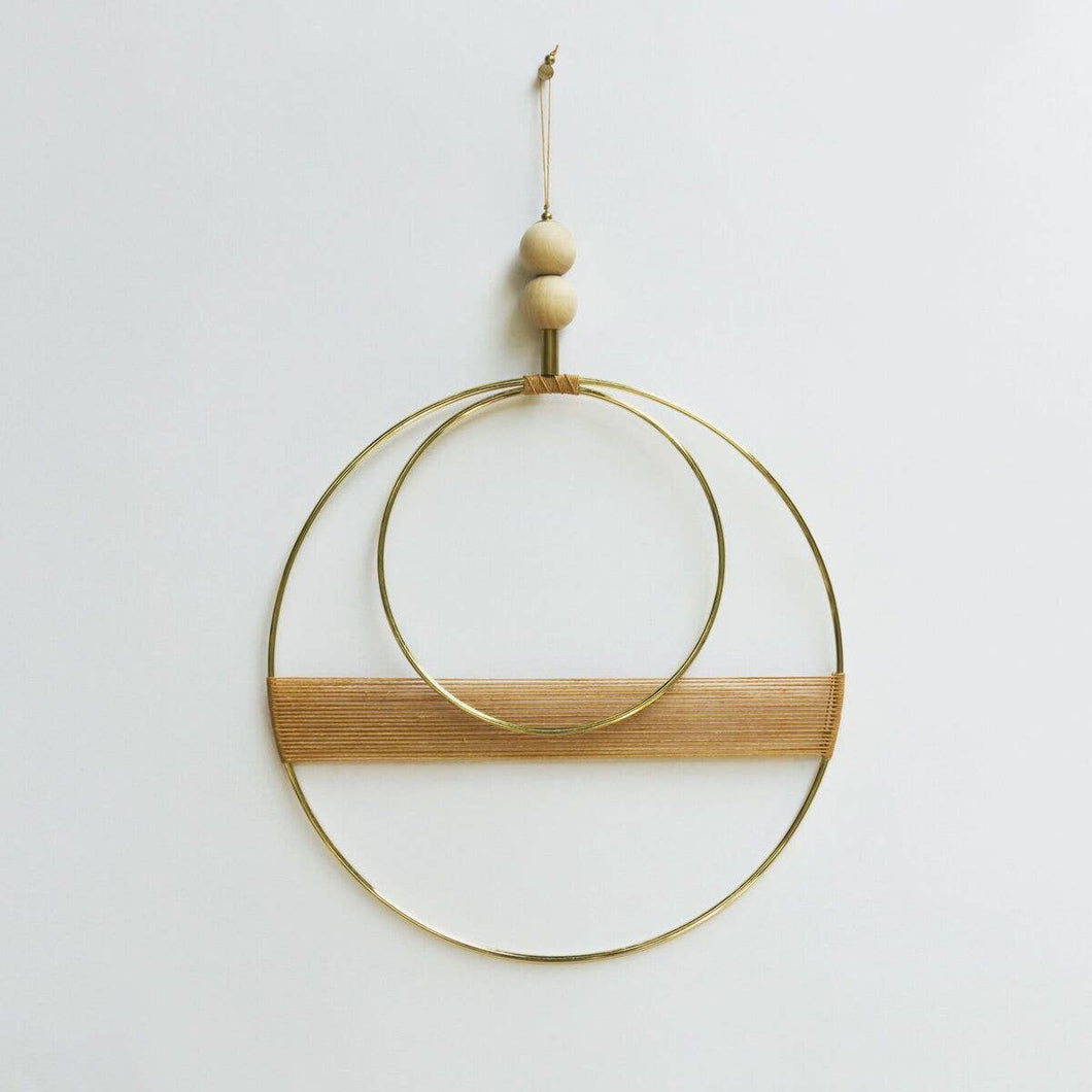 Attalie Dexter - Double Circle Wall Hanging