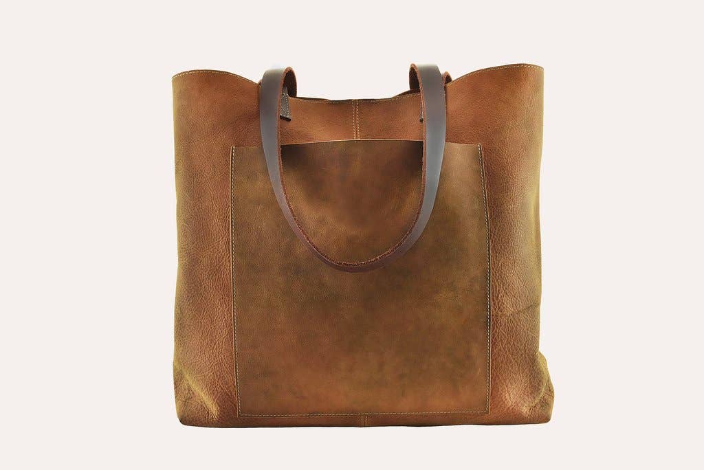 Kiko Leather - Brown PCH Tote Bag