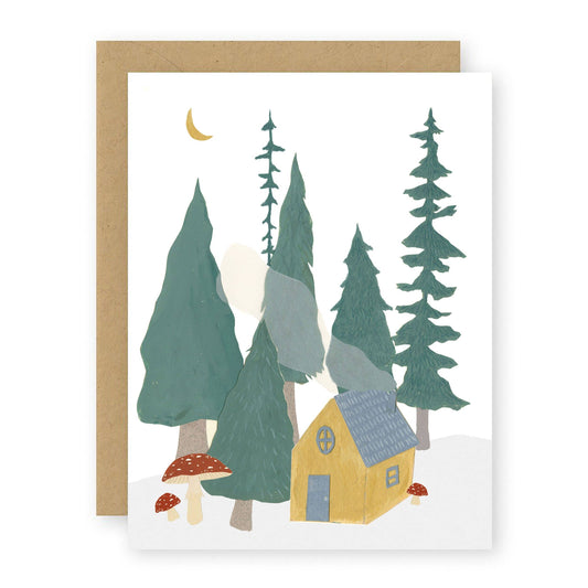 Elana Gabrielle - Forest Cottage Notecard