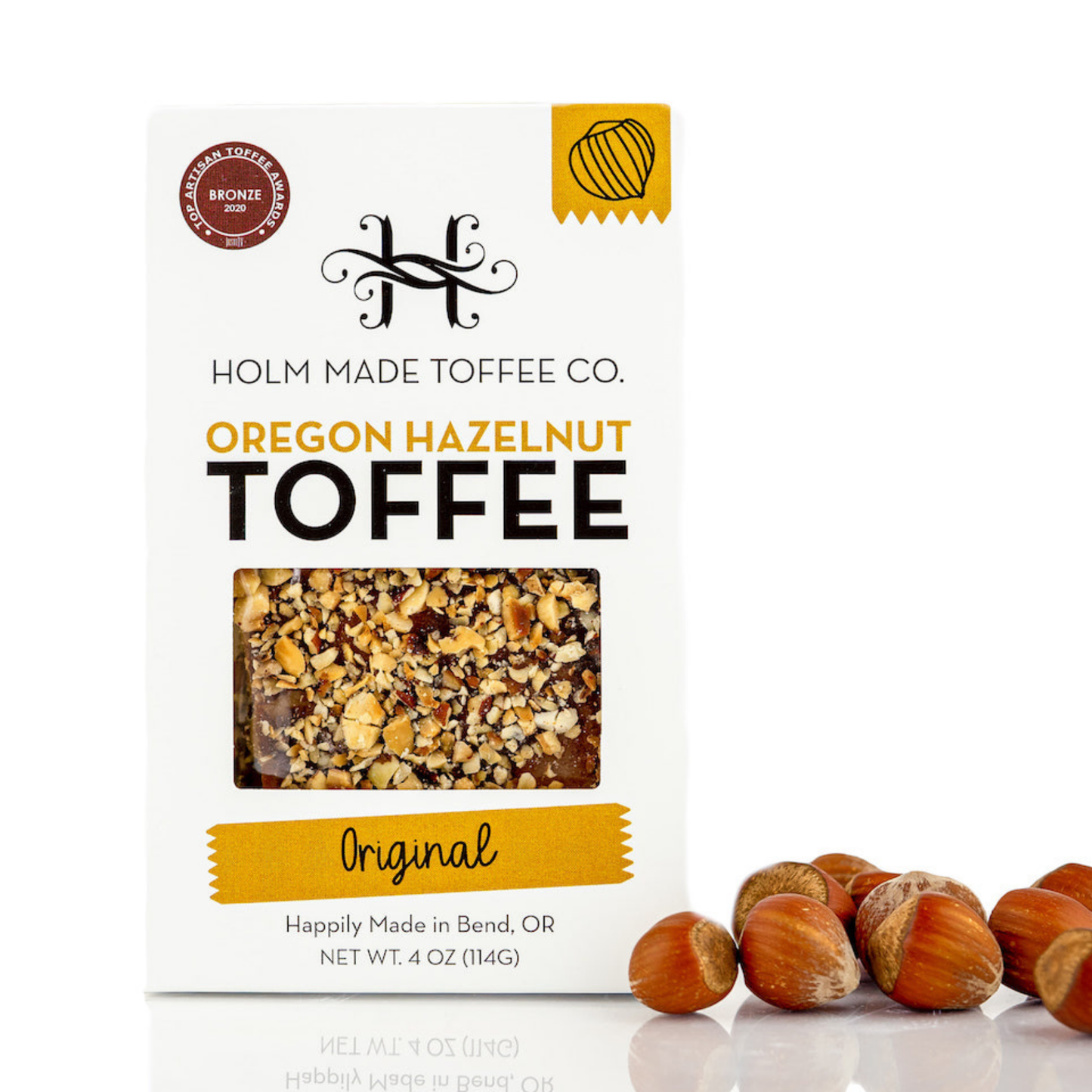 Holm Made Toffee Co. - Original - Oregon Hazelnut Toffee